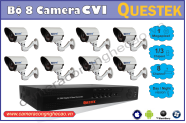 BỘ 8 CAMERA CVI QUESTEK DK-QT801.0CVI