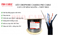 CÁP MẠNG CAT5 UTP PRO CABLE KÈM NGUỒN, CƯỜNG LỰC